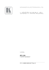 Kramer PT-1Ci User Manual
