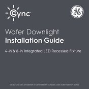 GE Cync CFIXCNLR6S1 Installation Manual