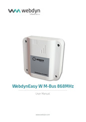 Flexitron Webdyn WebdynEasy W M-Bus User Manual