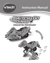 VTech SWITCH&GO DIONS Burnout the Velociraptor Instruction Manual