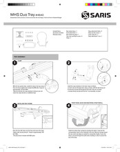Saris 4640 Assembly Instructions Manual