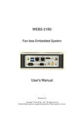 Portwell WEBS-21B0 User Manual