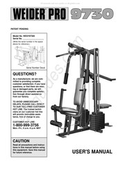 Weider WESY97300 User Manual