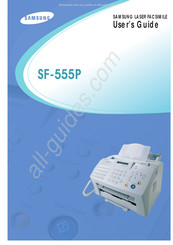 Samsung SF-555P User Manual