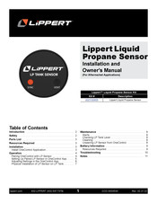 Lippert 2021130655 Installation And Owner's Manual