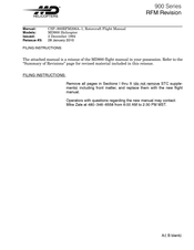 MD Helicopters 900 Series Rotorcraft Flight Manual Supplement