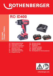 Rothenberger RO ID400 Instructions For Use Manual
