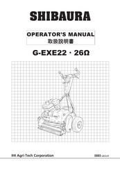 IHI Shibaura G-EXE22-OMEGA-S11 Operator's Manual