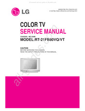 LG RT-21FB80VT Service Manual