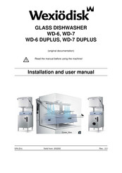 Wexiodisk WD-7 DUPLUS Installation And User Manual