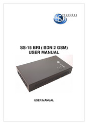 SS Telecoms SS-15 BRI User Manual