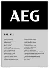 AEG BSS18C2 Original Instructions Manual