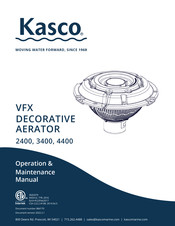 Kasco 2400 Operation & Maintenance Manual