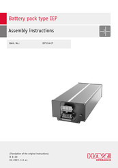 HAWE Hydraulik IEP 014-CP Assembly Instructions Manual