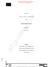 SSD HA054142 Product Manual