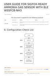 Sigfox WSSFCB-NH3 User Manual