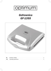 Optimum GF-1355 Operating Instructions Manual