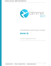 BimmerTech WCPAA-BM12 Installation And User Manual