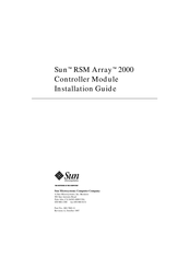 Sun Microsystems RSM Array 2000 Installation Manual