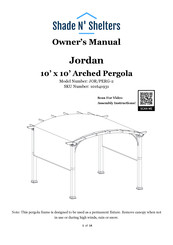 Shade N' Shelters 101641931 Owner's Manual