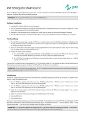 Pst SDK Quick Start Manual