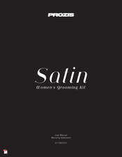 PROZIS Satin User Manual