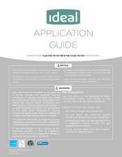 IDEAL Exalt FSB 110 Application Manual