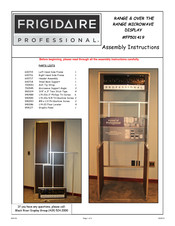 Frigidaire FP501419 Assembly Instructions