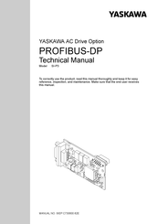 YASKAWA PROFIBUS-DP SI-P3 Technical Manual