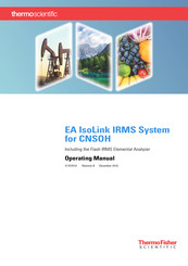 Thermo Scientific EA IsoLink IRMS System Operating Manual