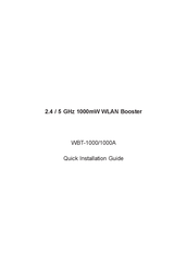 Planet WTB-1000A Quick Installation Manual