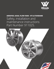 Woods 911025 Installation And Maintenance Instructions Manual