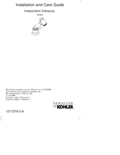 Kohler K-7344 Installation And Care Manual