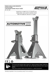 AW Tools AW-20017 Operating And Safety Instructions Manual