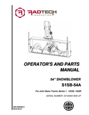 RadTech S1SB-54A Manual