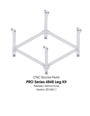 CNC Router Parts PRO Series Assembly Instructions Manual