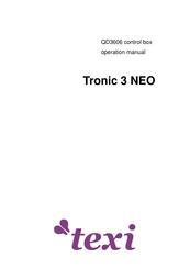 Texi Tronic 3 NEO Operation Manual