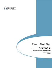 Aeroflex ATC-601-2 Maintenance Manual
