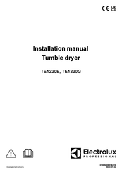 Electrolux TE1220E Installation Manual