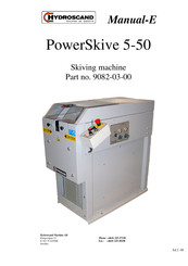 HYDROSCAND 9082-03-00 Manual