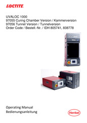 Henkel LOCTITE UVALOC 1000 Operating Manual