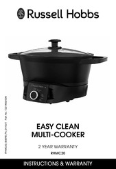 Russell Hobbs RHMC20 Instructions And Warranty