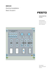 Festo EduTrainer 8085560 Operating Instructions Manual