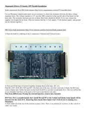 MegaSquirt 2Extra Parallel Installation Manual
