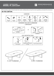 Performance PL 135T Assembly Instructions