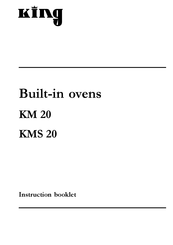 KING KM 20 Instruction Booklet