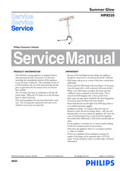 Philips HP8550 Service Manual