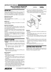 M-system 54UL Instruction Manual