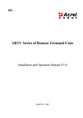 Actel ARTU100-K32 Installation And Operation Manual