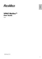 ResMed VPAP Malibu User Manual